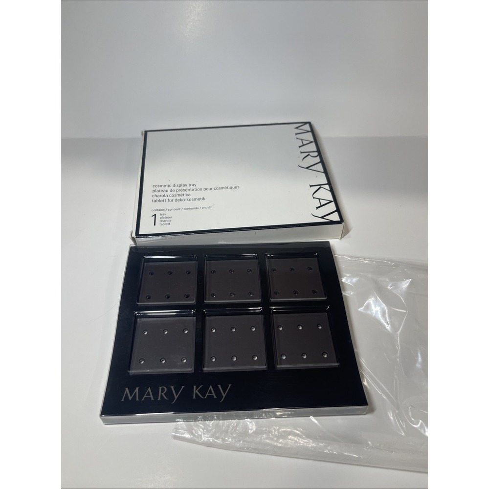 Mary Kay Empty Black Cosmetic Display 1 Tray Palette